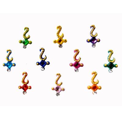Comet Busters Traditional Multicolor Bindi (BIN276)