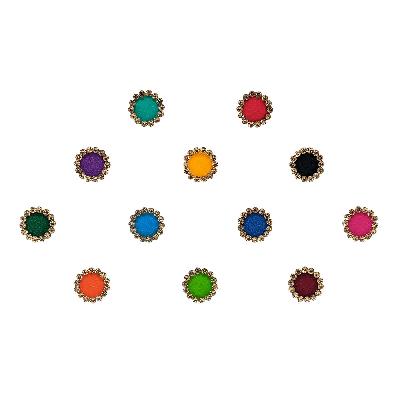 Comet Busters Traditional Multicolor Bindi (BIN279)