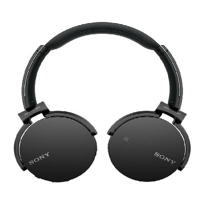 Sony On-Ear Extra Bass(XB) Headphones with Mic (Black)