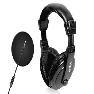 Intex Paseo Black Headphone