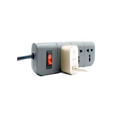 Belkin Essential Series F9E300zb1.5MGRY 3-Socket Surge Protector