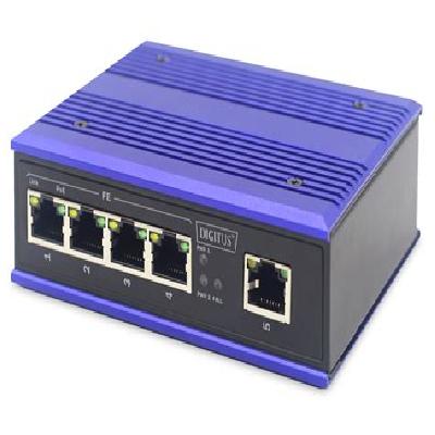 CP Plus 6 Port Fast Ethernet Switch with 4 PoE (CP-DNW-HP4H2-6)