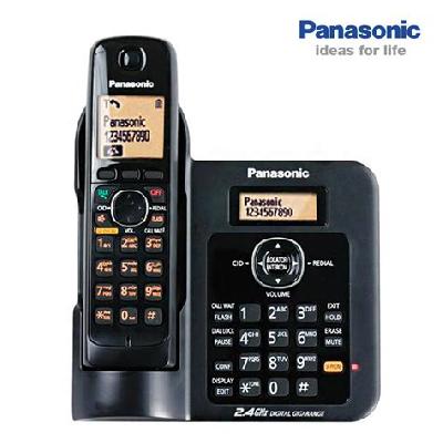 Panasonic Single Line 2.4ghz Kx-tg3811sx Digital Cordless Telephone