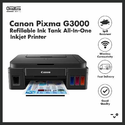Canon Pixma G3000 Inkjet Inktank Printer