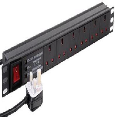 Allen 215  6 Way Power Strip Metal PDU