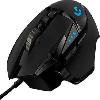 Logitech G502 Hero Rgb Ergonomic Wired Gaming Mouse