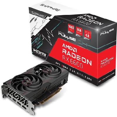 SAPPHIER PULSE RX 6600 GAMING 8GB GDDR6