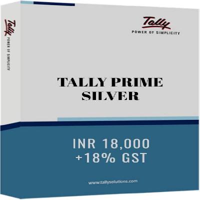 Tally Prime GST Ready Silver Single User