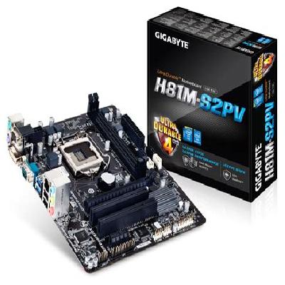 Gigabyte GA-H81M-S LGA 1150 Ultra Durable Motherboard