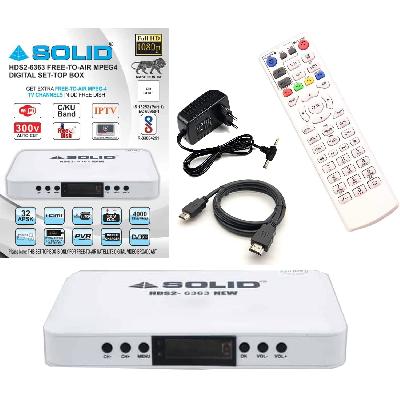 Solid HDS2 6363 MPEG4 Set Top Box