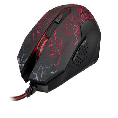 Black And Blue6 Button USB Gaming Mouse