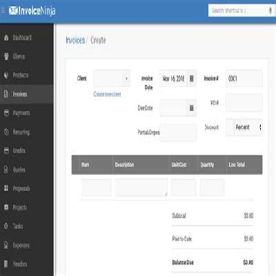 Invoicing Software