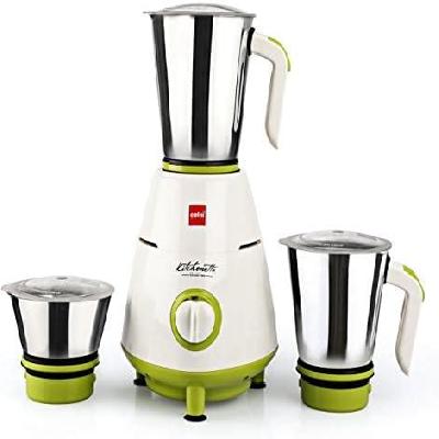 Cello Grind N Mix Ertiga 500-Watt Juicer Mixer Grinder with 3 Jars
