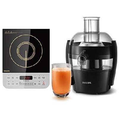 Philips Viva Collection Hd4928 01  2100wt Joyful Effortless Induction Cooktop