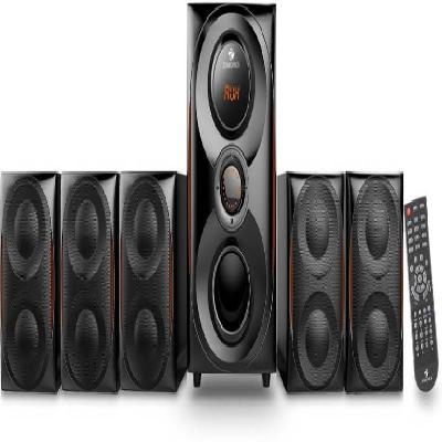 ZEBRONICS RADIANT BT RUCF Bluetooth Home Theatre  (Black, 5.1 Channel)