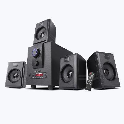 ZEBRONICS ZEB-BT2717RUCF 4.1 Multimedia Speaker Wireless Bluetooh Supported SD Card and Built-in FM