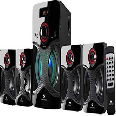 Zebronics Zeb-Halo 4  Bluetooth Speaker with Fm, USB, Sdcard Slot and Remote (4.1 Channel)