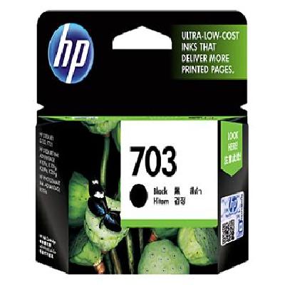 HP 703 Black Printer Ink Cartridge