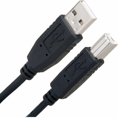 Rts USB 2.0 High Speed Printer Scanner Cable A Male to B Male for HP, Canon, etc (1.5 Meter - 4.92 F