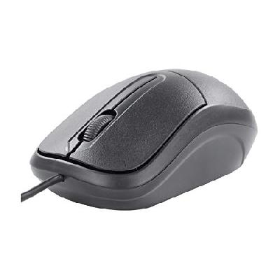 Zebronics USB Comfort - Wired Optical Mouse (USB, Black) Mobiles, PC, Laptop