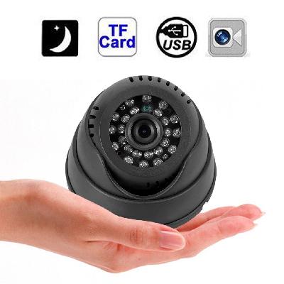 Indoor IR Dome USB Micro SD Card CCTV Camera