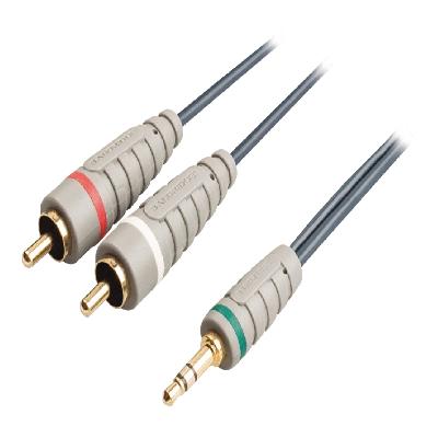 Bandridge SAL4105 - Subwoofer Audio Cable RCA 5.0 m