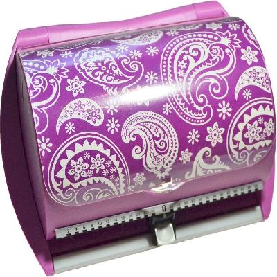 DiscGear Selector 50FX 50-Disc CD Case w Title Sheet (Purple White)