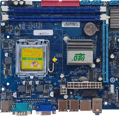 REO G31 Socket 775 MATX Motherboard W Video, Audio 