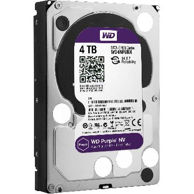 WD Purple WD40PURX 4TB Surveillance 3.5 And 34 , Internal HDD SATA 64 MB Buffer