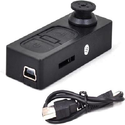 Spy Button Camera