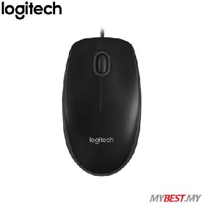 Logitech B100 Optical Wired USB Mouse