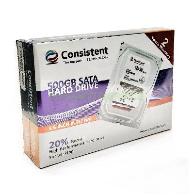 Consistent 500 GB Hard Disk for Desktop