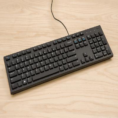 Dell Kb216 Wired Multimedia Usb Keyboard, Black (580-admt)