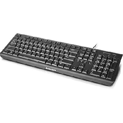 Lenovo Usb Keyboard K4802, Black