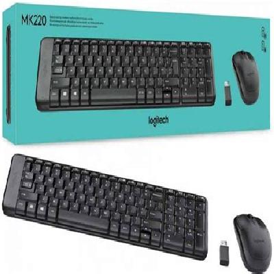 Logitech Keyboard and Mouse Wireless MK-220