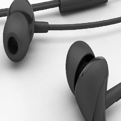 High Bass Earphones: In-ear Wired Headphones With In-line Mic, 