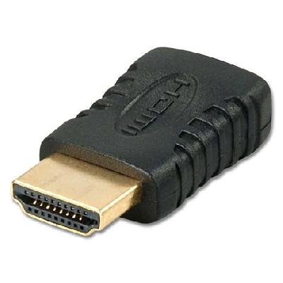 Mini Hdmi Male To Hdmi Female Adapter Converter Plug