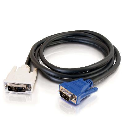 2m Dvi-A Male To Hd15 Vga Male Analog Video Cable