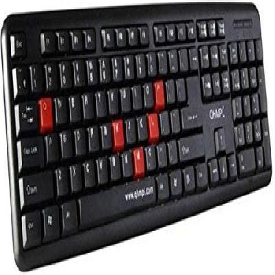 Quantum ps2 Keyboard Black