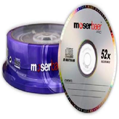 Moser Baer CD - R With Case