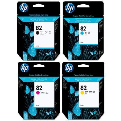 Ink Cartridge Hp 82 Coloured