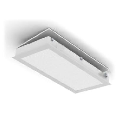 Crompton Recessed Top Opening LED Clean Room Luminaire 2x2 24 Watts