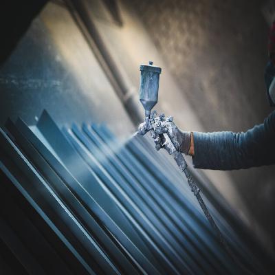 Powder coating chemical