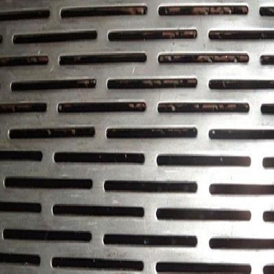 Slotted Hole Stainless Steel Bed Plate