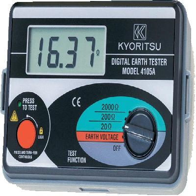 Kyoritsu Digital Earth Tester 4105a