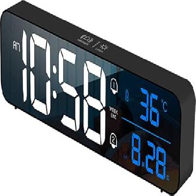 LED Thermometer Clock
