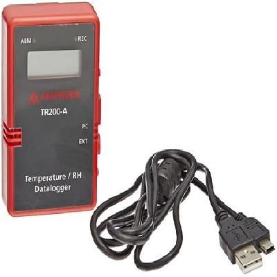 Temperature and Relative Humidity Data Logger-Amprobe TR200-A