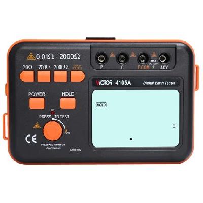 Digital Earth Resistance Meter