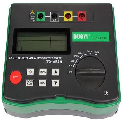 4-Terminal Ground Resistance And Soil Resistivity Testers
