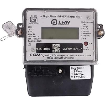 HPL Single Phase LCD Display Electronic Energy Meter